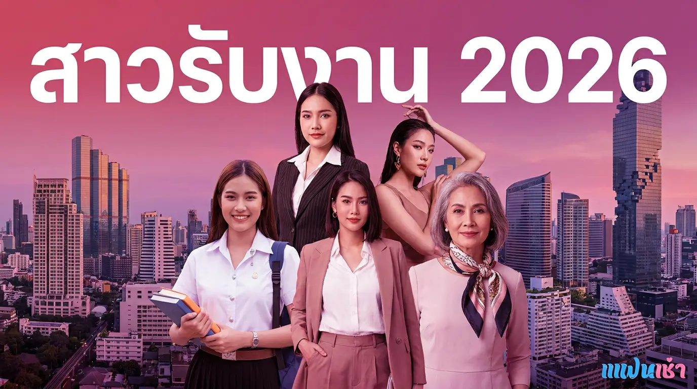 สาวรับงาน 2026 — คู่มือฉบับสมบูรณ์ พบสาวรับงานทุกประเภทในไทย